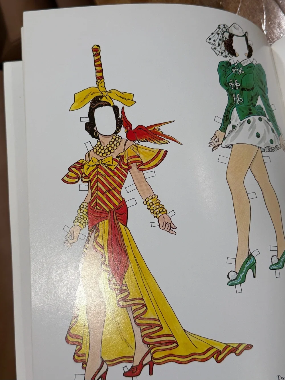 Judy Garland Paper Doll Costume Book - uncut/unused